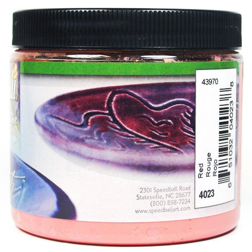 Esmalte Alta Temperatura Speedball 4023 Red 450ml